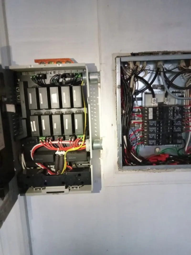 Electrical panel upgrade completed for Commercial Electrician Services in Hermitage